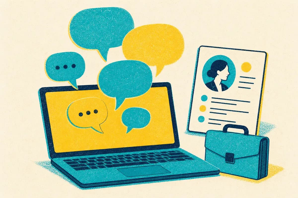 Ilustração: Comentários para LinkedIn