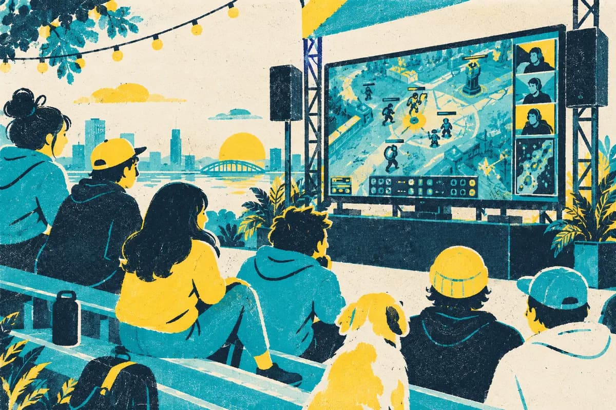 Ilustração: Espectadores na live da Kick