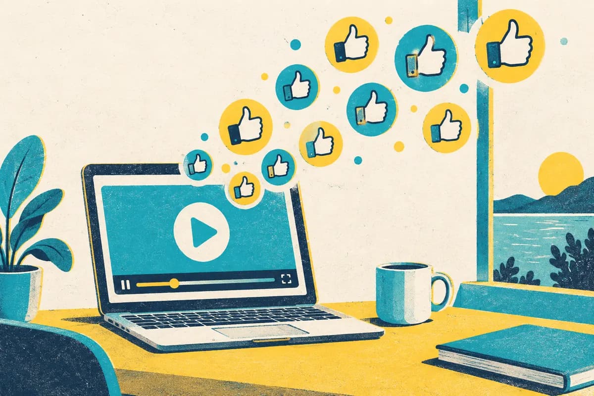 Ilustração: Likes para YouTube