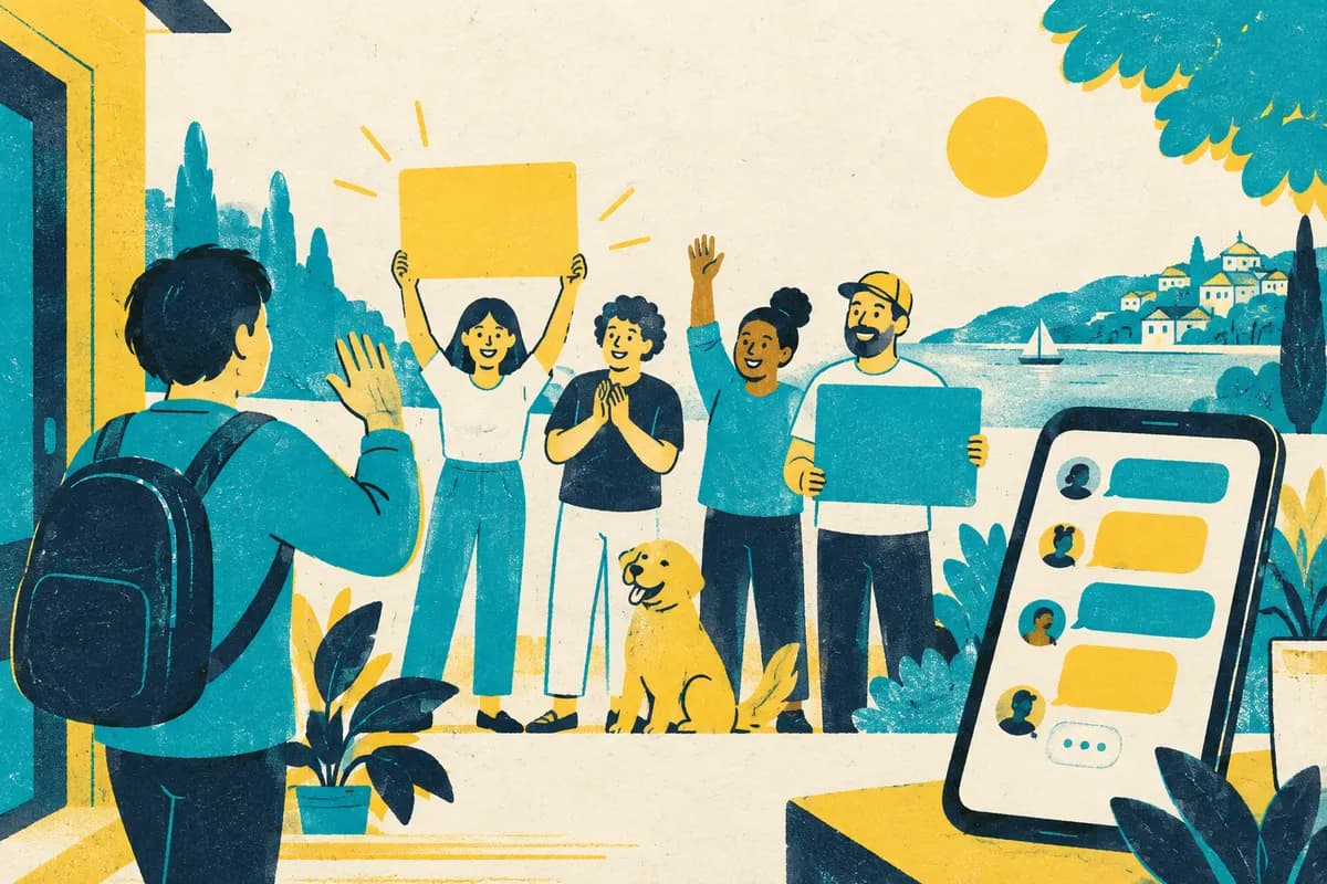 Ilustração: Membros no canal do WhatsApp