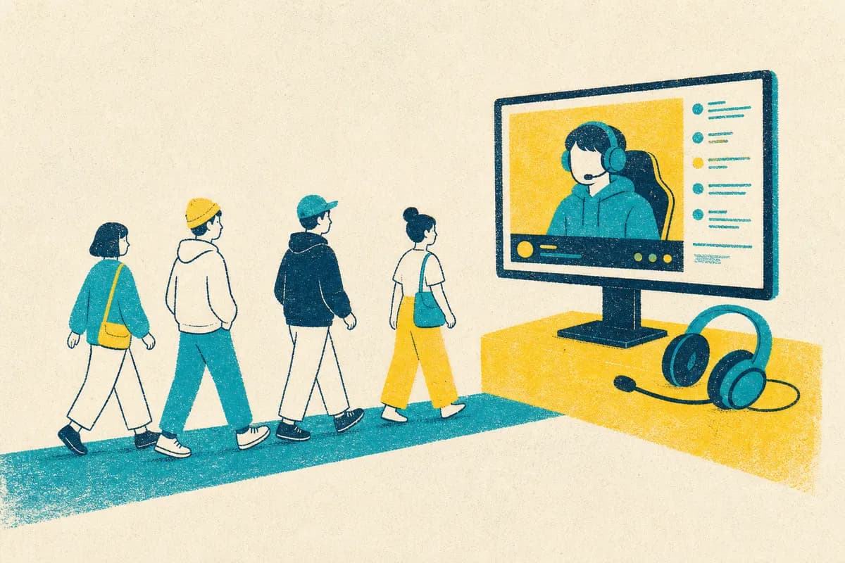 Ilustração: Seguidores para Twitch