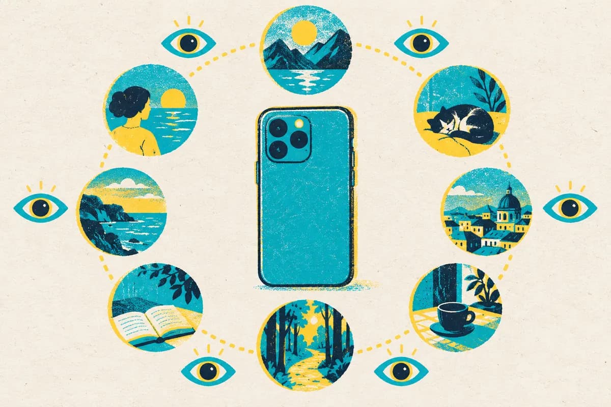 Ilustração: Visualizações para Instagram