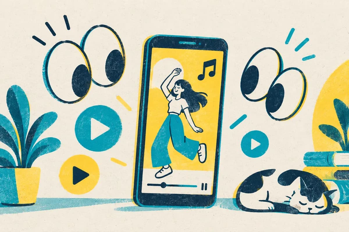Ilustração: Visualizações para TikTok