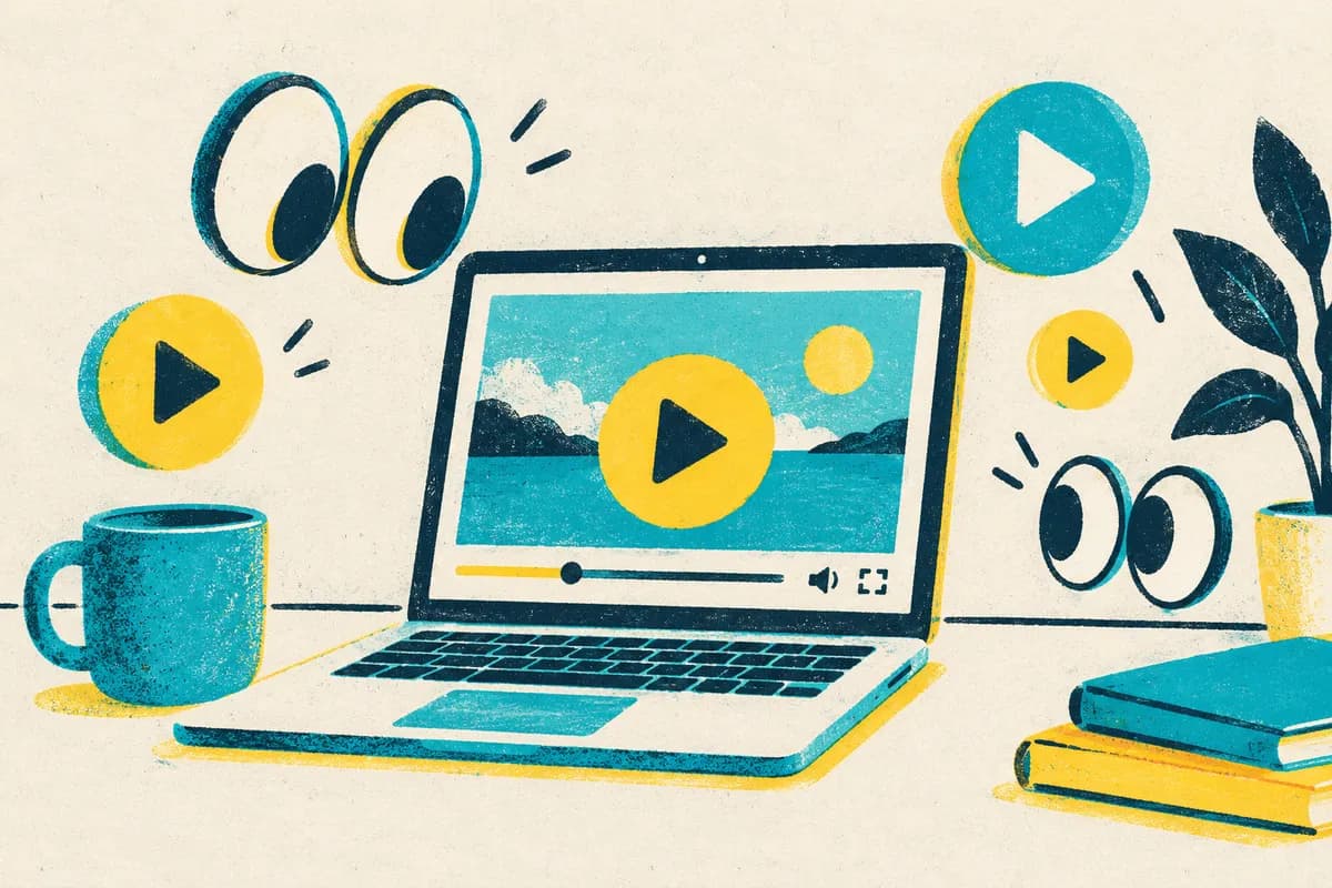 Ilustração: Visualizações para YouTube